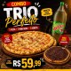 4 - Combo  Trio Perfeito  = 1 Pizza salgada+1 MINI DOCE +1XERETA